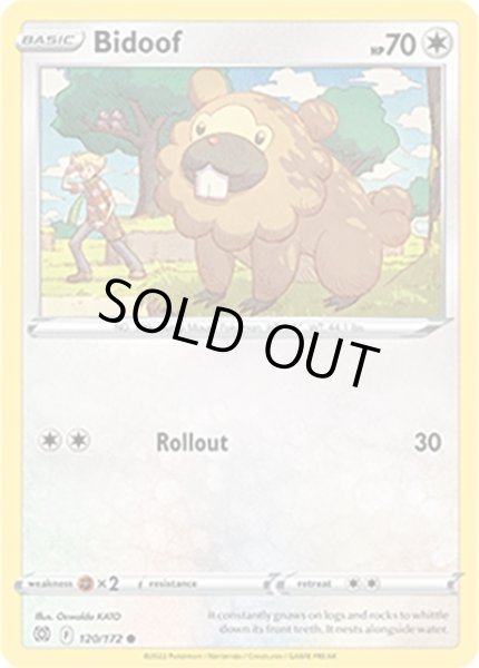 Bidoof/ビッパ  (120/172 Common) NM