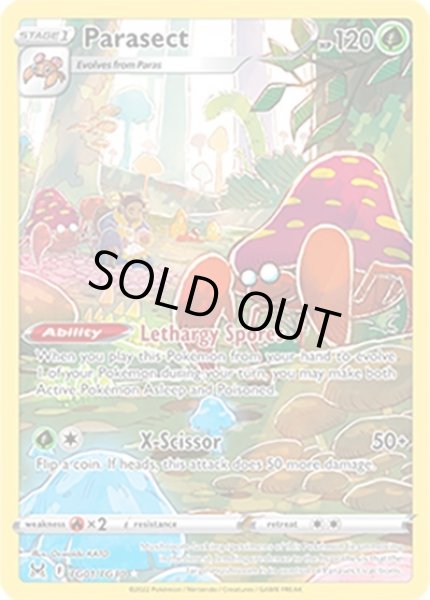 Parasect/パラセクト  (TG01 Trainer Gallery Holo Rare) NM