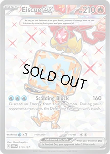 Eiscue ex/コオリッポ  (OBF 210/197 Ultra Rare) NM