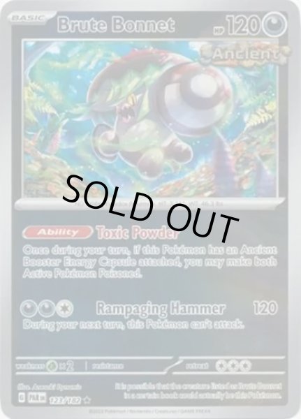 Brute Bonnet/アラブルタケ  (PAR 123/182 Reverse Holo) NM