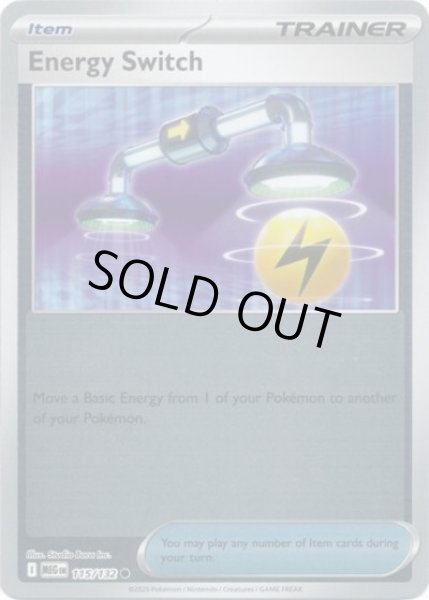 Energy Switch/エネルギーつけかえ（MEG 115/132 Reverse Holo）NM