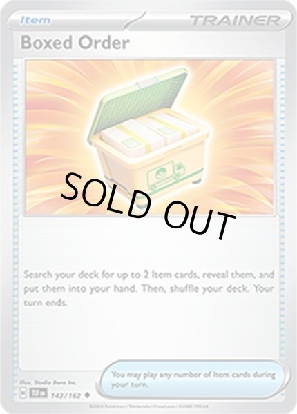 Boxed Order/おとりよせボックス  (TEF 143/162 Uncommon) NM