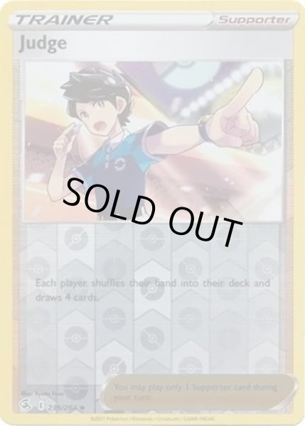 Judge/ジャッジマン  (235/264 Reverse Holo) NM