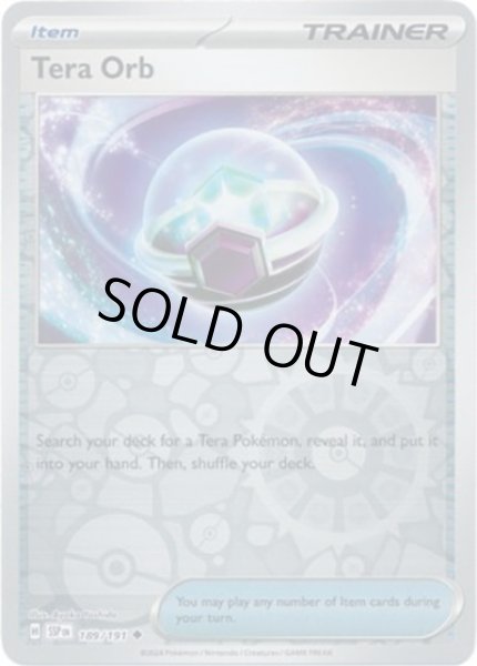 Tera Orb/テラスタルオーブ  (SSP 189/191 Reverse Holo) NM