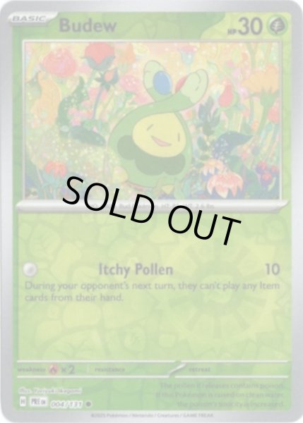 Budew/スボミー  (PRE 004/131 Reverse Holo) NM