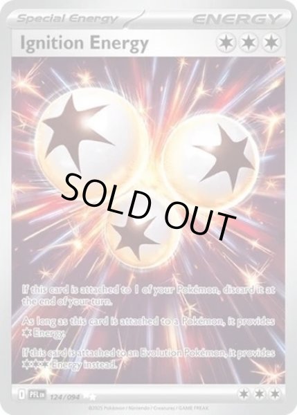 Ignition Energy/イグニッションエネルギー（PFL 124/094 Ultra Rare）NM